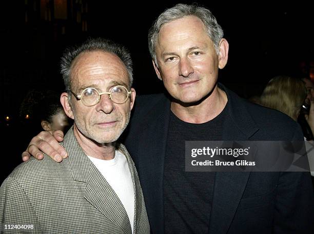 Stars Ron Rifkin and Victor Garber during B.D.Wong Book Release Party for "Following Foo: " at Ruby Foo's in New York City, New York, United States.