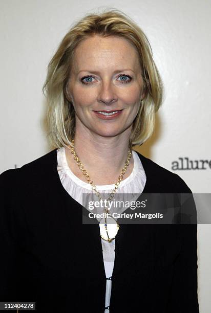 Linda Wells, Allure Magazine Editor-in-Chief during Allure Magazine and Lancome Unveil "Most Alluring Bodies" Photo Exhibit at Milk Studios in New...