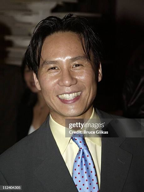 Wong during B.D.Wong Book Release Party for "Following Foo: " at Ruby Foo's in New York City, New York, United States.