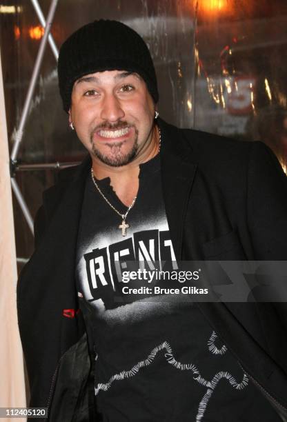 Joey Fatone during "Rent" Celebrates 10th Anniversary on Broadway - April 24, 2006 at The Nederlander Theater in New York, New York, United States.