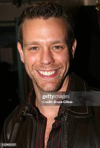 Adam Pascal during "Rent" Celebrates 10th Anniversary on Broadway - April 24, 2006 at The Nederlander Theater in New York, New York, United States.