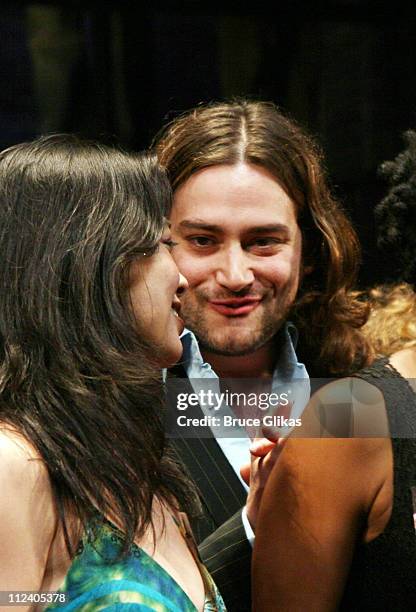 Constantine Mouralis during "Rent" Celebrates 10th Anniversary on Broadway - April 24, 2006 at The Nederlander Theater in New York, New York, United...