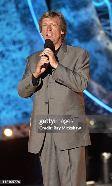 Nigel Lythgoe during "American Idol" Season 2 Finale - Results Show at Universal Amphitheatre in Universial City, California, United States.