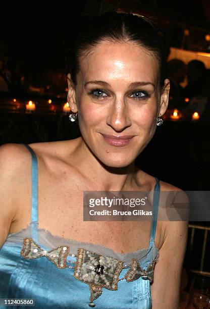 Sara Jessica Parker during "Rent" Celebrates 10th Anniversary on Broadway - April 24, 2006 at The Nederlander Theater in New York, New York, United...