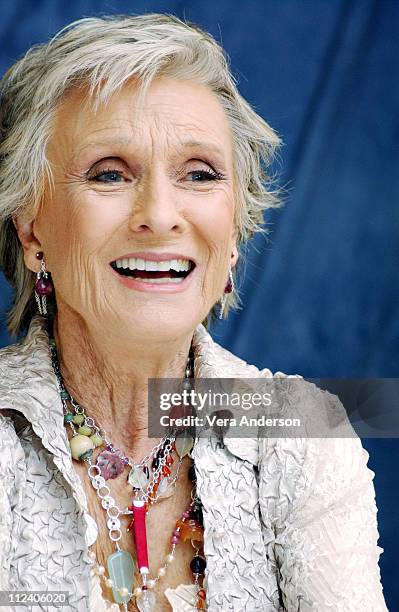 Cloris Leachman during "Spanglish" Press Conference with Adam Sandler, Tea Leoni, James L. Brooks, Paz Vega and Cloris Leachman at Four Seasons Hotel...