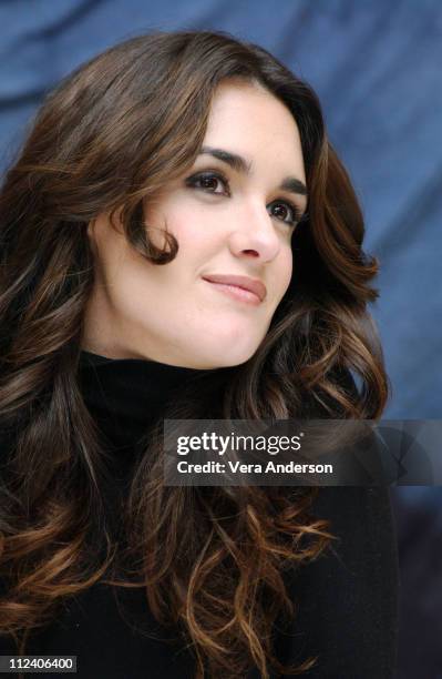 Paz Vega during "Spanglish" Press Conference with Adam Sandler, Tea Leoni, James L. Brooks, Paz Vega and Cloris Leachman at Four Seasons Hotel in Los...