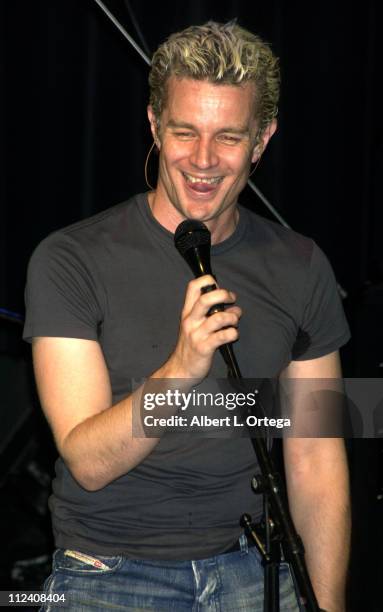 James Marsters during Ghost of the Robot in Concert at The Knitting Factory in Hollywood, California, United States.