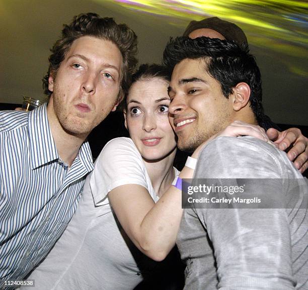 Henry Alex Rubin, director of Murderball, Winona Ryder and Wilmer Valderrama