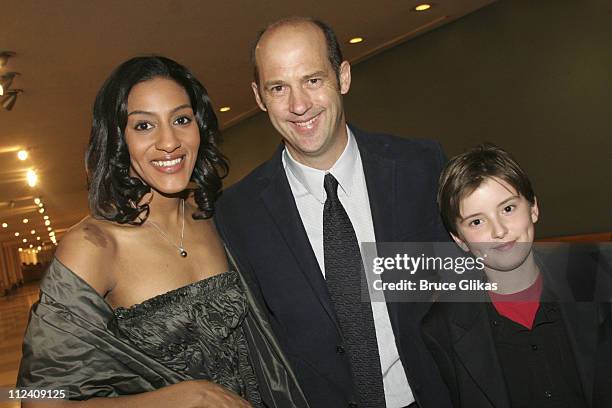 Sarah Jones, Anthony Edwards and son Bailey Edwards