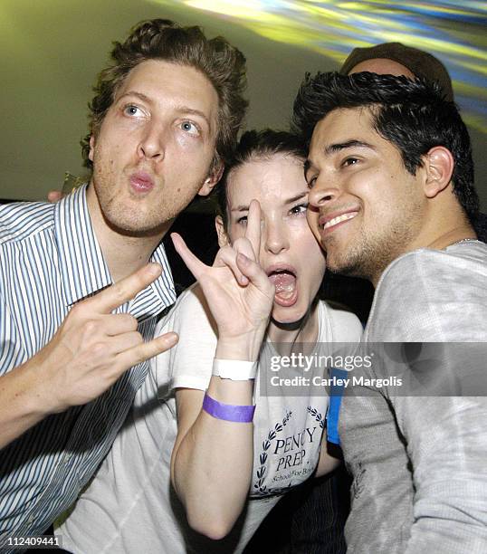 Henry Alex Rubin, director of Murderball, Winona Ryder and Wilmer Valderrama