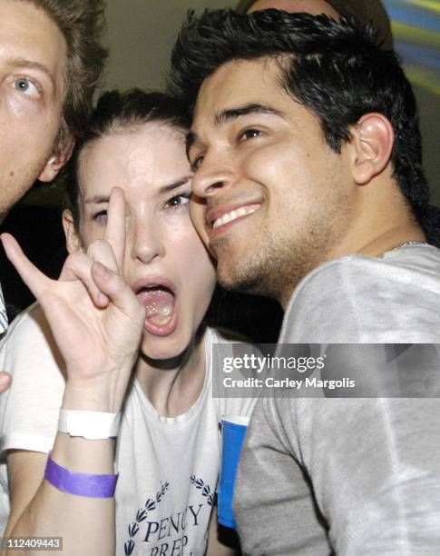 Winona Ryder and Wilmer Valderrama during 2006 Sundance Film Festival - "The Darwin Awards" After Party Featuring Metallica at Harry O's in Park...