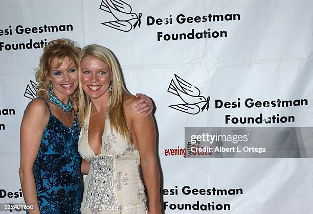 Cynthia Preston and Alicia Leigh Willis during "Evening with the Stars" to Benefit The Desi Geestman Foundation at Club Ivar in Hollywood,...