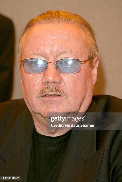 Glen A. Larson during London Film & Comic Convention - June 25, 2005 at Earls Court 2 in London, Great Britain.