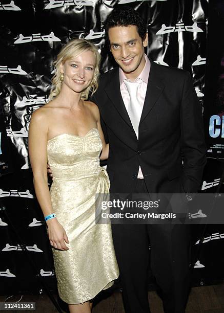 Kari Matchett and Khaled Adol Naga during 5th Annual Tribeca Film Festival - "Civic Duty" Premiere - After Party at BED Nightclub in New York City,...