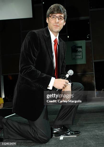 Mo Rocca during Animal Planet Unleashed Fashion Show at Crobar in New York City, New York, United States.