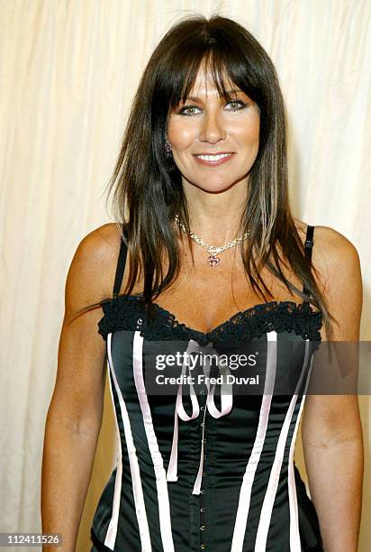 Linda Lusardi during ITV's "Hell's Kitchen" - May 28, 2004 - Arrivals at Brick Lane in London, United Kingdom.