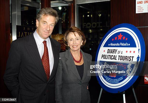 Paul Pelosi and Nancy Pelosi during HBO Presents the Documentary Special "Diary of A Political Tourist" - Arrivals and After Party at The Capital...