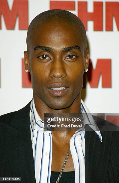 Simon Webb from Blue during FHM Top 100 Sexiest Women - 2004 at Guild Hall in London, Great Britain.