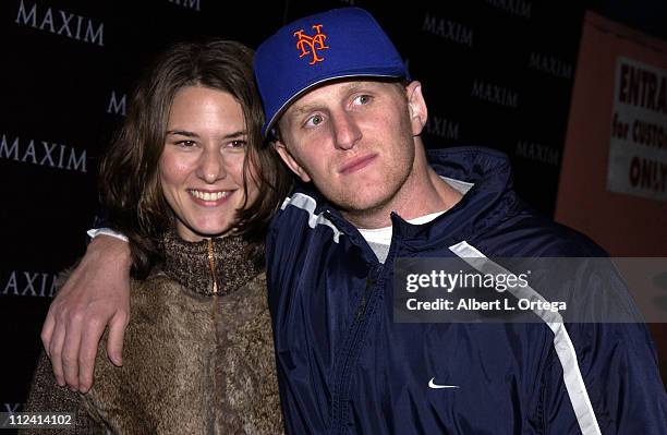 Michael Rapaport and wife during Live Performance by The Pussycat Dolls Hosted by Maxim Magazine - Arrivals at The Henry Fonda Theater in Hollywood,...