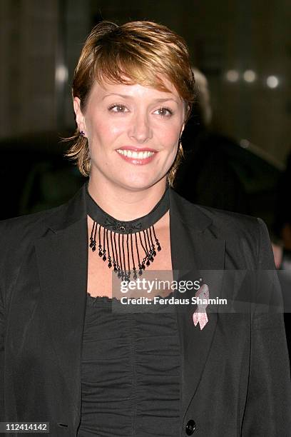 Laurie Brett during "Murderous Instincts" Opening Night - Arrivals at The Savoy Theatre in London, Great Britain.