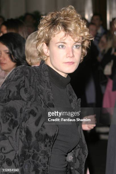Emily Lloyd during "Murderous Instincts" Opening Night - Arrivals at The Savoy Theatre in London, Great Britain.