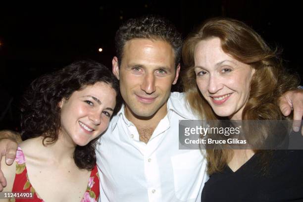 Kala Savage, Mark Feuerstein and Jan Maxwell during After Party for the Opening of "A Bad Friend" by Jules Feiffer at Lincoln Center Beaumont...