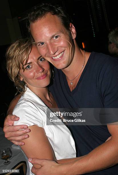 Dagmara Dominczyk and husband Patrick Wilson *Exclusive Coverage*