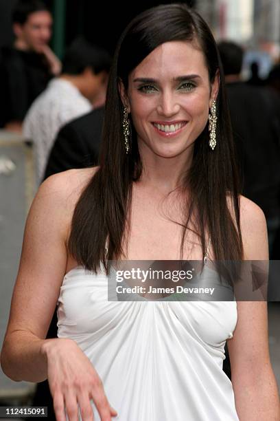 Jennifer Connelly during Jennifer Connelly Visits the "Late Show With David Letterman" - June 30, 2005 at Ed Sullivan Theatre in New York City, New...