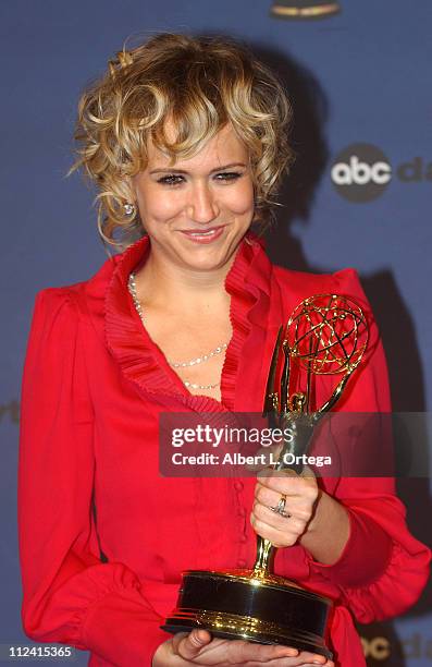 Jennifer Landon, winner Outstanding Younger Actress in a Drama Series, for "As the World Turns"