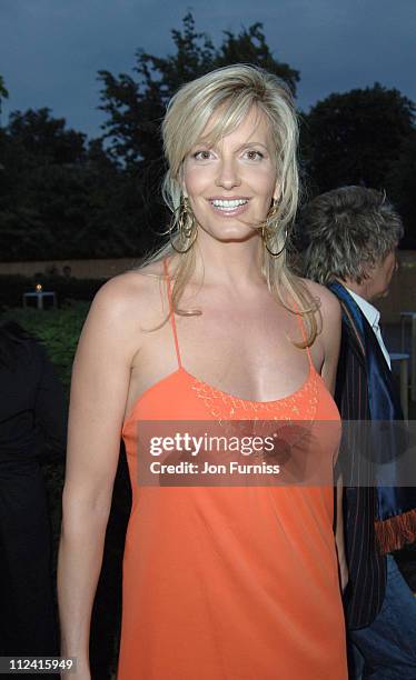 Penny Lancaster during The Serpentine Gallery Summer Party Co-hosted By Jimmy Choo - Inside Arrivals at The Serpentine Gallery in London, Great...