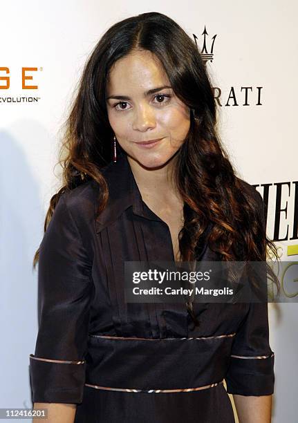 Alice Braga during 5th Annual Tribeca Film Festival - "Journey to the End of the Night" Premiere - After Party - Premiere Film & Music Lounge at PM...