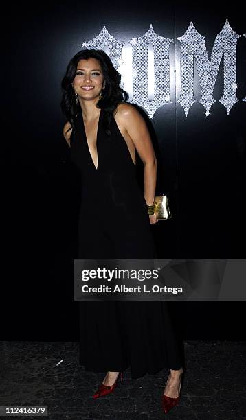 Kelly Hu during Maxim Magazine's Annual "Hot 100" Party - Red Carpet at SoHo in Hollywood, California, United States.