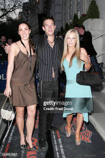 Sean Brosnan and Guests during "Drivin' Me Crazy" - Gumball 3000 Film Premiere - Outside Arrivals at Savoy Place in London, Great Britain.