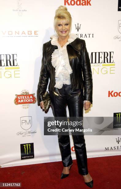 Ivana Trump during 5th Annual Tribeca Film Festival - "Ivana Young Man" Premiere - After Party - Premiere Film & Music Lounge at PM Night Club at PM...