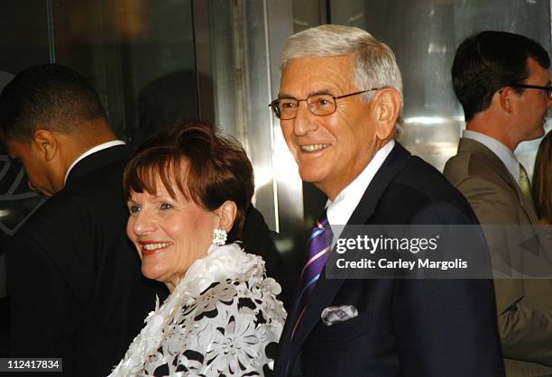 Edythe Broad and Eli Broad during The Museum of Modern Art Presents the 36th Annual Party in the Garden Honoring Steve Martin at Roseland Ballroom in...