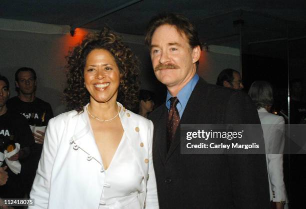 Anna Deavere Smith and Kevin Kline during The Museum of Modern Art Presents the 36th Annual Party in the Garden Honoring Steve Martin at Roseland...