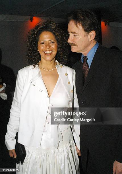 Anna Deavere Smith and Kevin Kline during The Museum of Modern Art Presents the 36th Annual Party in the Garden Honoring Steve Martin at Roseland...