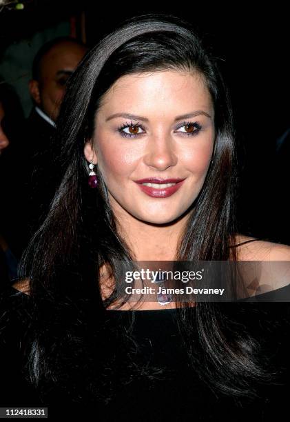 Catherine Zeta-Jones during Anna Wintour and Harvey Weinstein Co-host Screening of "Chicago" at Tribeca Grand Hotel in New York City, New York,...