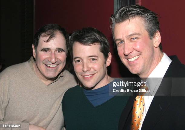 Richard Kind with Matthew Broderick and Alan Ruck, who starred in "Ferris Bueller's Day Off"