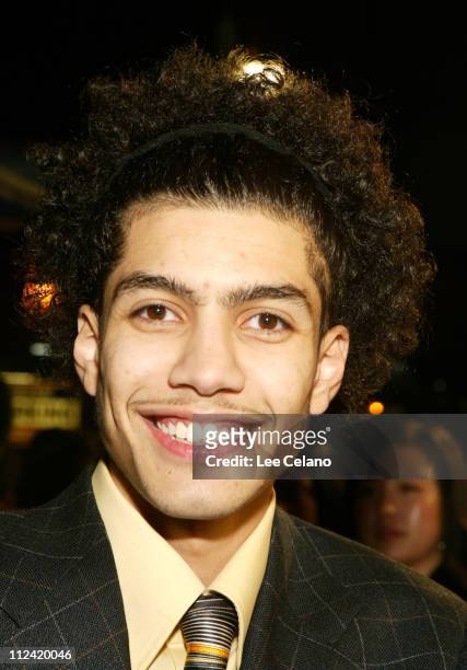 Rick Gonzalez during "Coach Carter" Los Angeles Premiere - Red Carpet at Grauman's Chinese Theatre in Hollywood, California, United States.