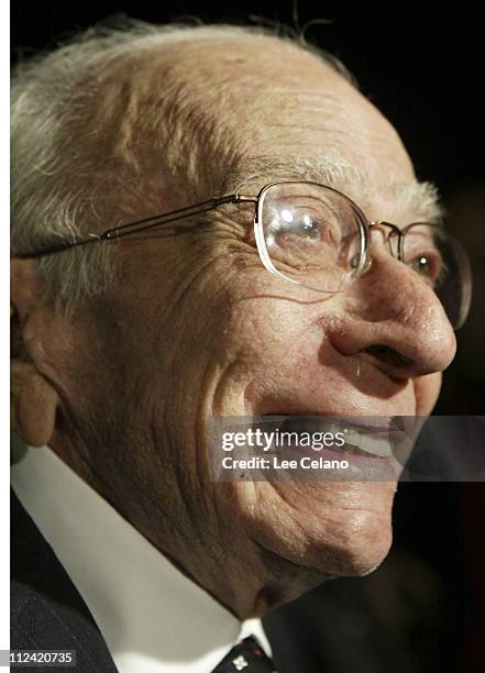 Sherwood Schwartz during Warner Home Video's "Gilligan's Island" DVD Launch Event at FantaSea Yatch Club in Marina del Rey, California, United States.