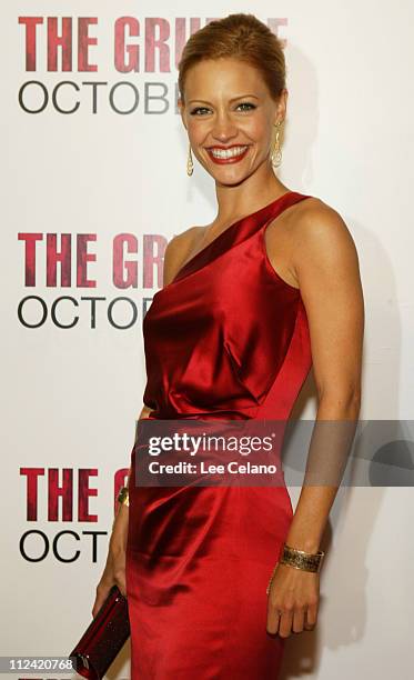 KaDee Strickland during "The Grudge" - Los Angeles Premiere - Red Carpet at Mann Village Theater in Westwood, California, United States.