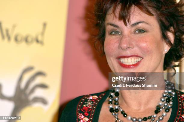 Ruby Wax during Ruby Wax Stars as The Grand High Witch in "The Witches" by Roald Dahl at Duke Of York Theatre in London, Great Britain.