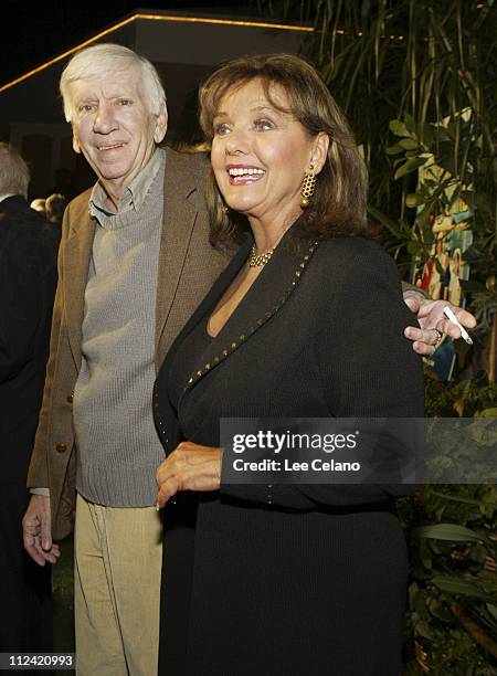 Bob Denver and Dawn Wells during Warner Home Video's "Gilligan's Island" DVD Launch Event at FantaSea Yatch Club in Marina del Rey, California,...