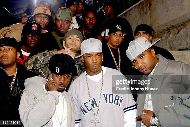 Black Tah, Red Cafe, Tony Sunshine, Havoc, Ja Rule, Pistol Pete and Noreaga