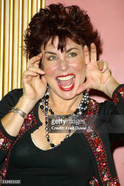 Ruby Wax during Ruby Wax Stars as The Grand High Witch in "The Witches" by Roald Dahl at Wyndhams Theatre in London, United Kingdom.