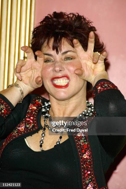 Ruby Wax during Ruby Wax Stars as The Grand High Witch in "The Witches" by Roald Dahl at Wyndhams Theatre in London, United Kingdom.