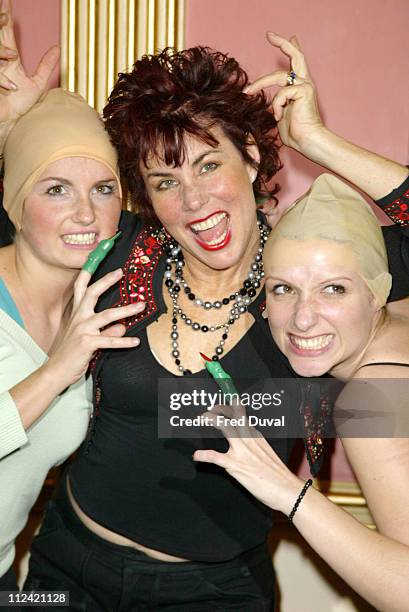 Ruby Wax during Ruby Wax Stars as The Grand High Witch in "The Witches" by Roald Dahl at Wyndhams Theatre in London, United Kingdom.