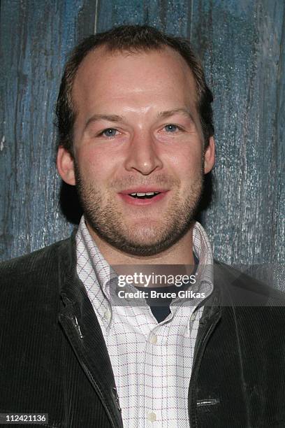 Tim Hasselbeck during Elisabeth Hasselbeck and Tim Hasselbeck Visit Kathie Lee Gifford and Frank Gifford at "Under the Bridge" at The Zipper Theater...