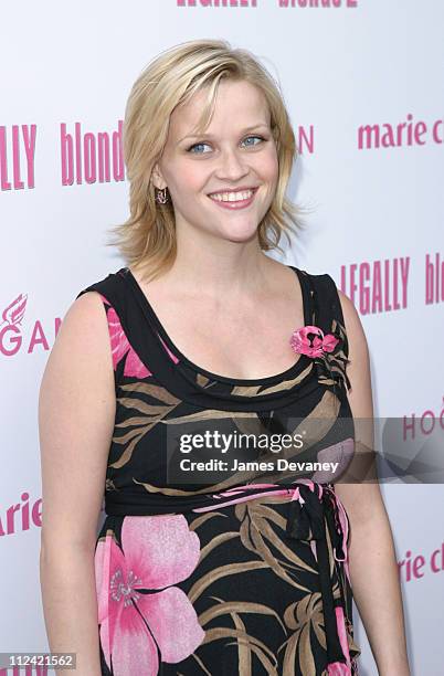 Reese Witherspoon during Legally Blonde 2 Red, White & Blonde - Special Screening in Southampton, New York at United Artists Southampton Theatre in...